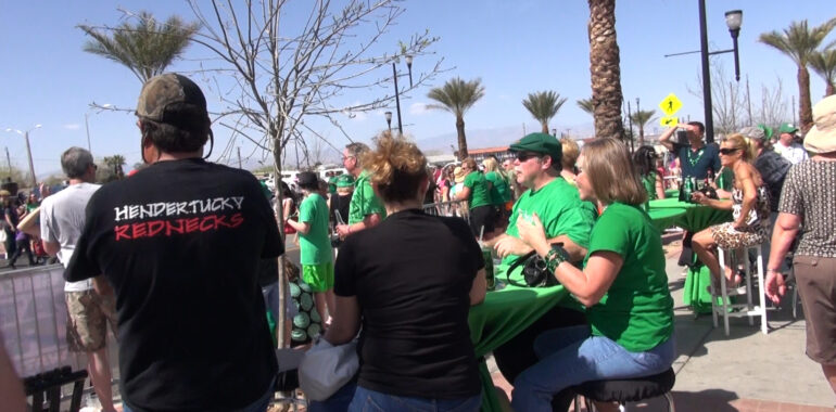 St Paddy's day parade in Henderson Nevada